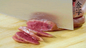 金字火腿、金字香腸、金字臘肉切片。