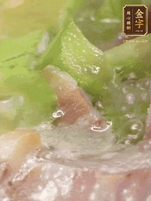 加一點(diǎn)糖、1碗開水煮到絲瓜半透明